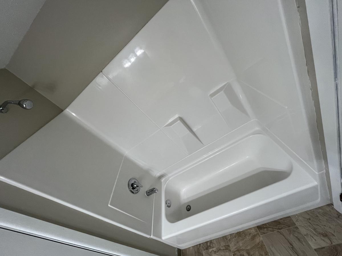 Bathroom after cleaning