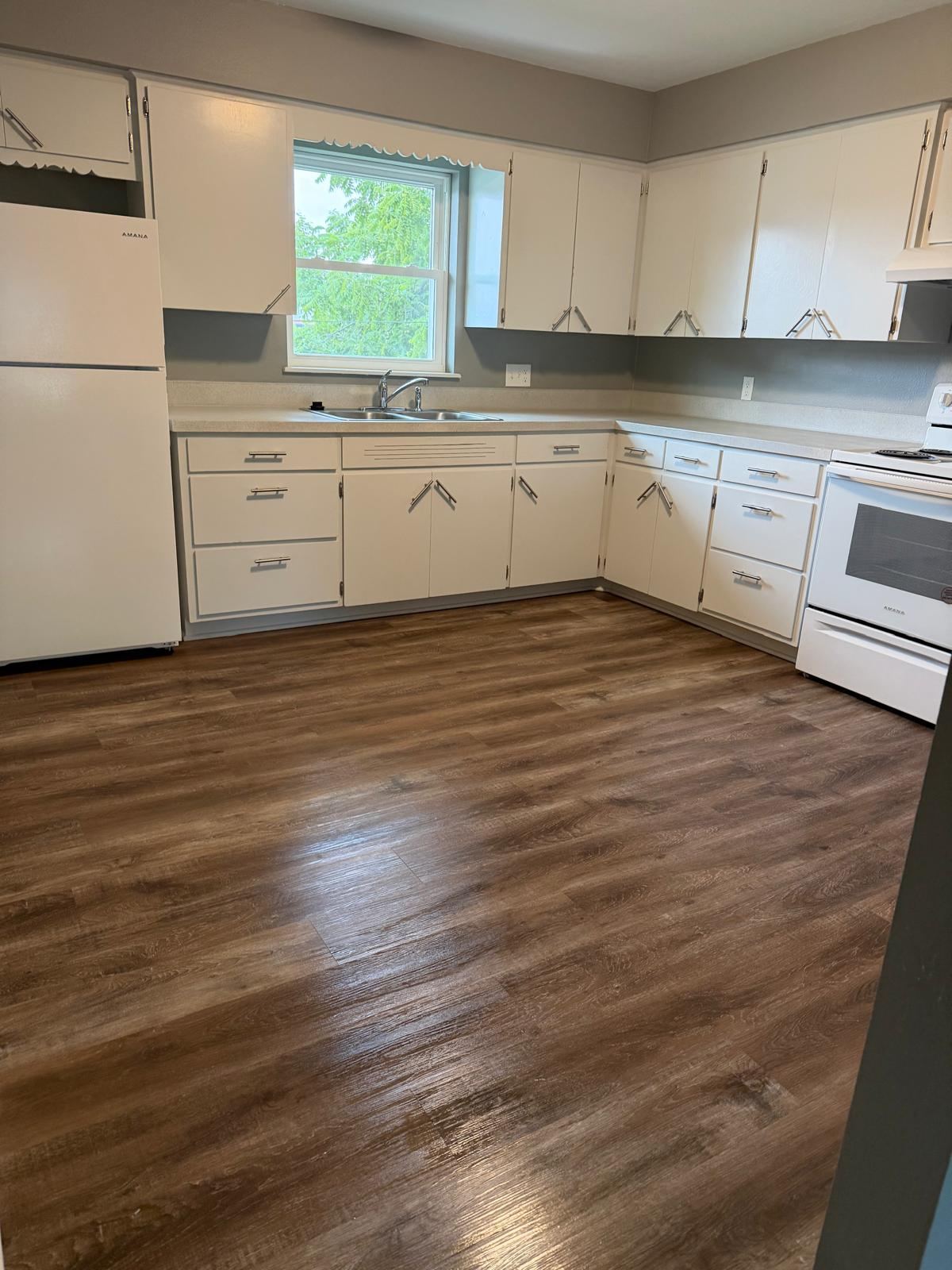 Spotless clean kitchen